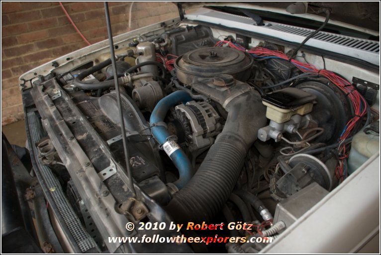 The Engine Compartment of my S10 Blazer (2010)