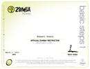 Zumba Basic I Certificate Zumba Basic I Certificate