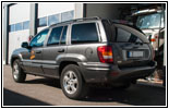 Mein Grand Cherokee von hinten