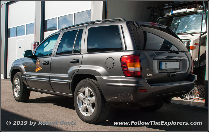 The rear of my Grand Cherokee