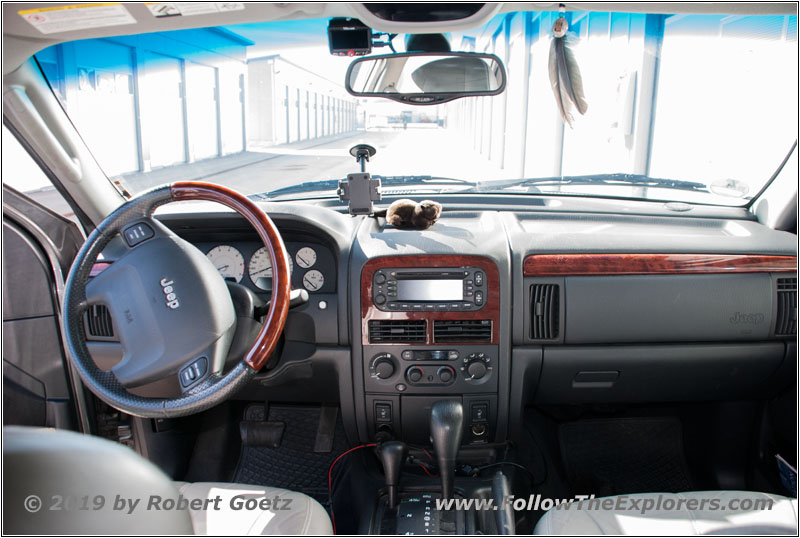 The inside of my Grand Cherokee