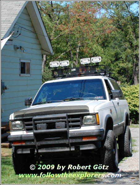 Mein S10 Blazer von vorne 2008