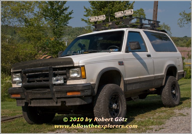 The Left Front Side of my S10 Blazer (2010)