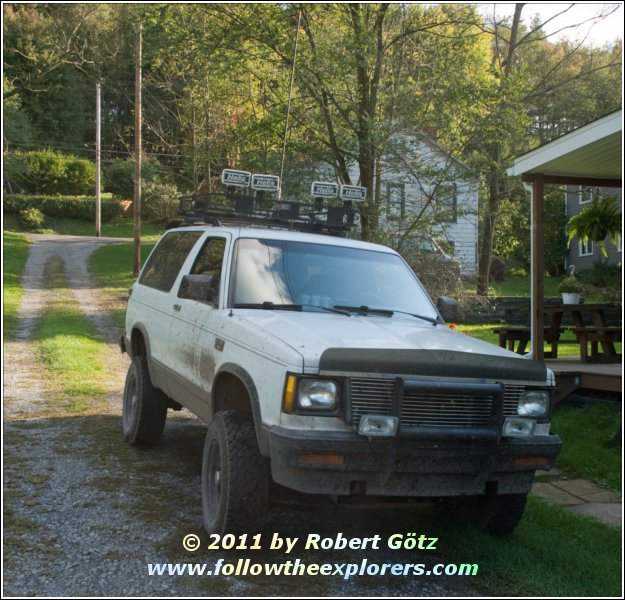 The Right Front Side of my S10 Blazer (2011)