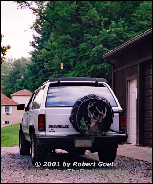 The Rear of my S10 Blazer