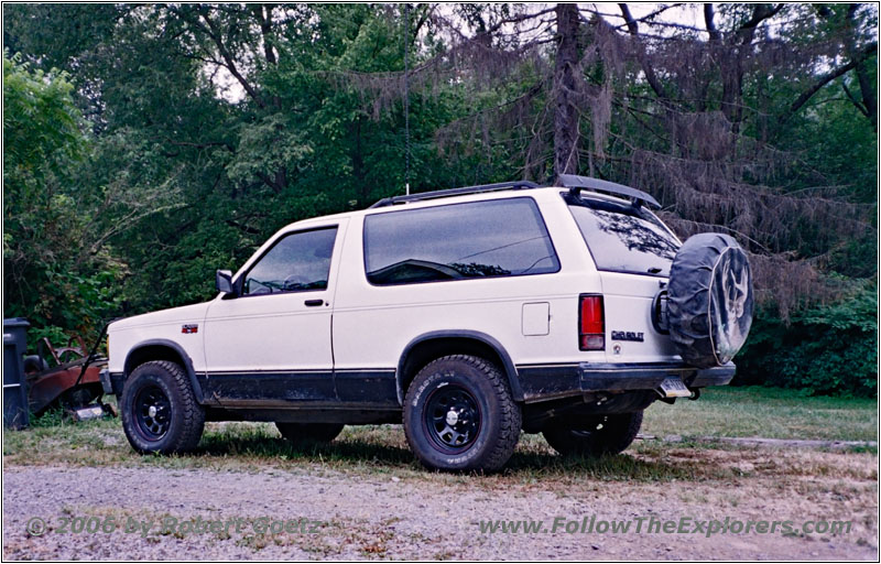 88 S10 Blazer Left Rear