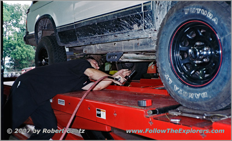 Torsion Bar Adjustment, OK4WD, Stewartsville, NJ