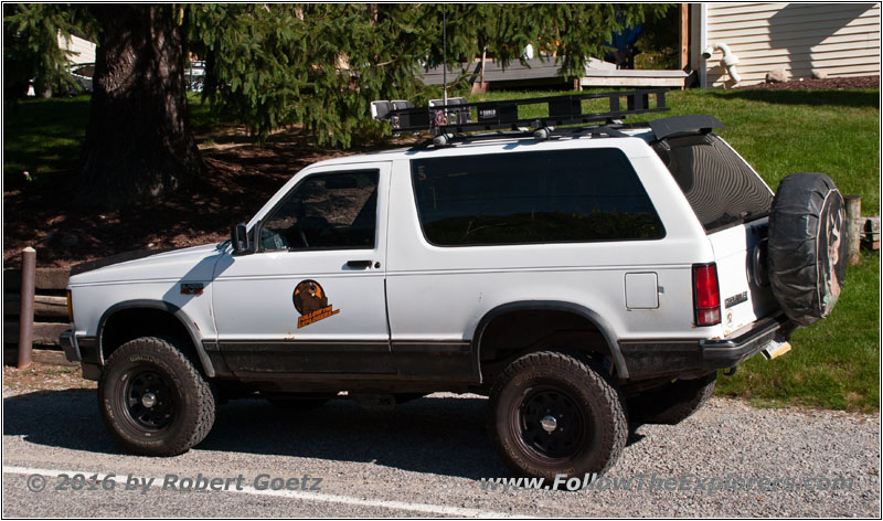 Mein S10 Blazer mit Logo