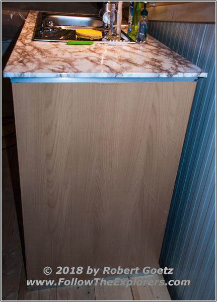 Kitchen Sink Side Wall Foiled Kitchen Sink Side Wall Foiled
