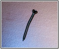 Bent screw! Bent screw!