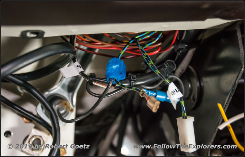 Bad contact for engine shutdown relay Bad contact for engine shutdown relay