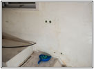 Installation foam removed Installation foam removed