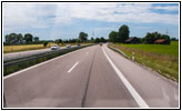 Driving to inspection on A96 Driving to inspection on A96