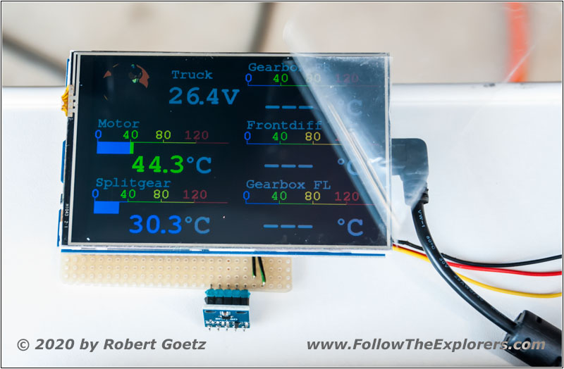 Unimog U1550 temperature gauge night view programming Unimog U1550 temperature gauge night view programming