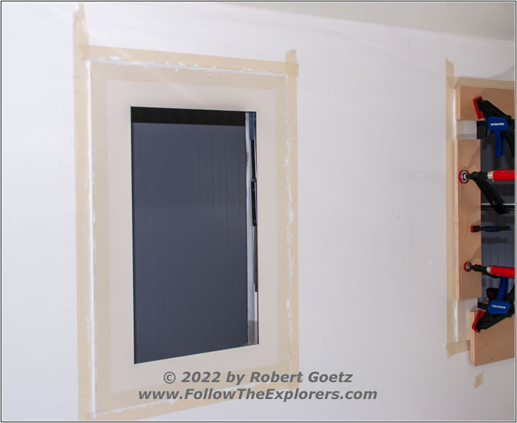 Shelter Window Mask Drivers Side Shelter Window Mask Drivers Side
