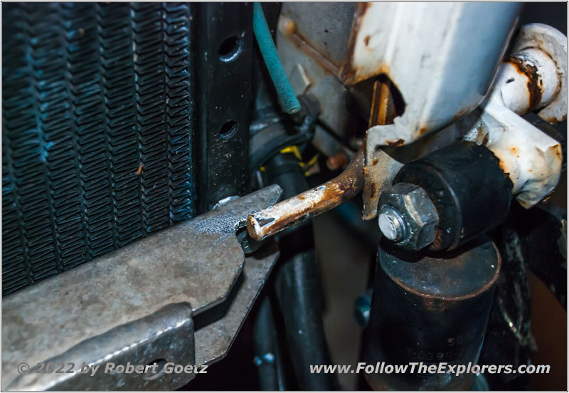 Unimog U1550 Intercooler Mount Rework Unimog U1550 Intercooler Mount Rework