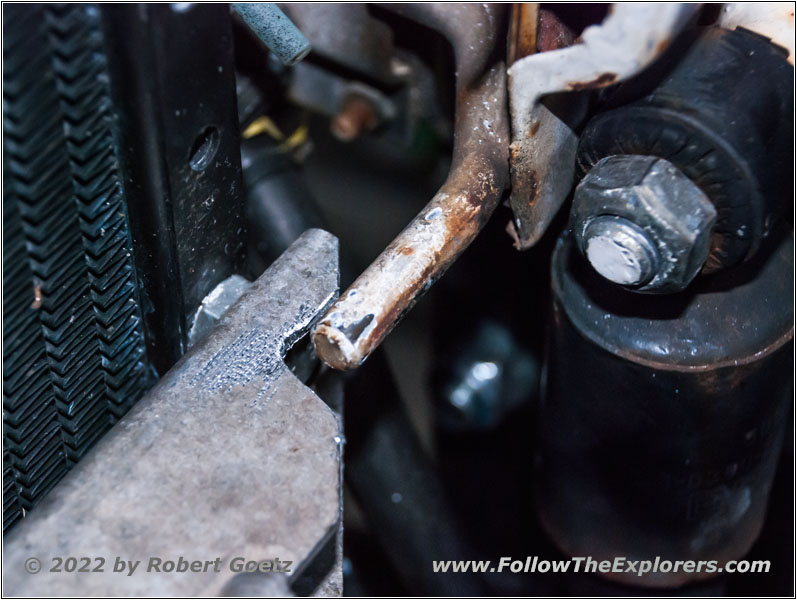 Unimog U1550 Intercooler Mount Rework Unimog U1550 Intercooler Mount Rework