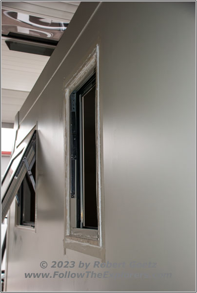 Shelter Window Frame Drivers Side