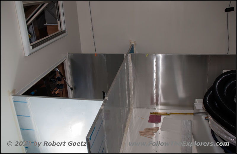 Shelter inner wall Shelter inner wall
