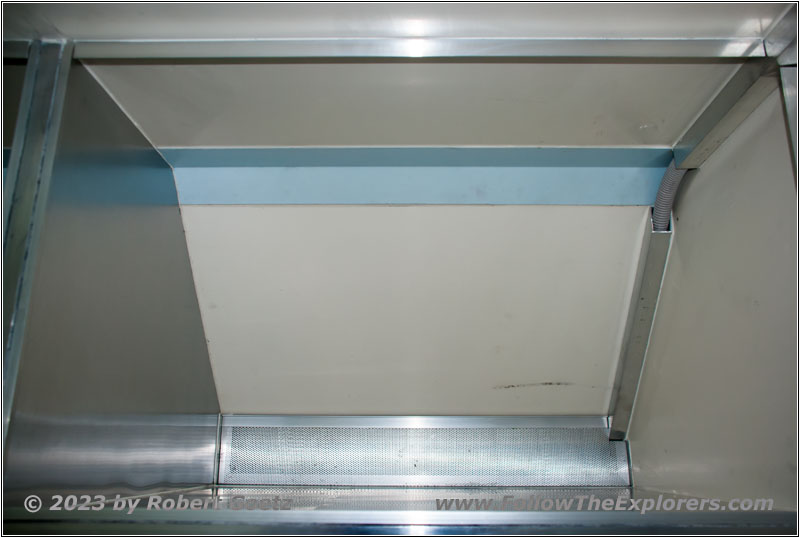 Shelter rear storage left lower cover Shelter rear storage left lower cover
