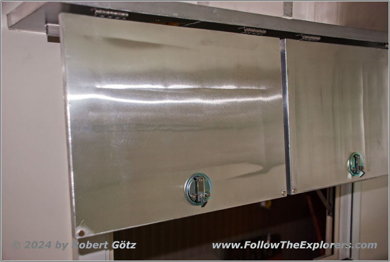 Shelter top bed storage lid locker Shelter top bed storage lid locker