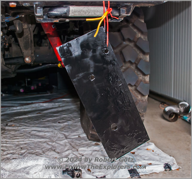 Unimog U1550 Pressure Tank Mount Unimog U1550 Pressure Tank Mount
