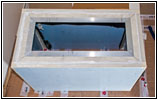 Shelter water tank mount/storage Shelter water tank mount/storage