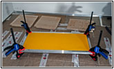 Shelter water tank mount/storage lid Shelter water tank mount/storage lid