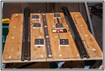 Shelter drawer above water tank Shelter drawer above water tank