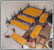 Shelter drawer above water tank Shelter drawer above water tank