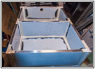 Shelter drawer above water tank Shelter drawer above water tank