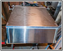 Shelter drawer above water tank Shelter drawer above water tank