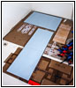 Shelter bathroom sink, separation wall restroom Shelter bathroom sink, separation wall restroom