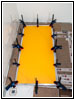 Shelter separation wall bathroom and aisle Shelter separation wall bathroom and aisle