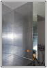 Shelter separation wall bathroom and aisle Shelter separation wall bathroom and aisle