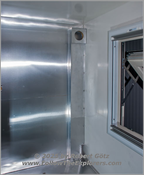 Shelter air duct Shelter air duct