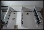 Shelter pedestal floor seating Shelter pedestal floor seating