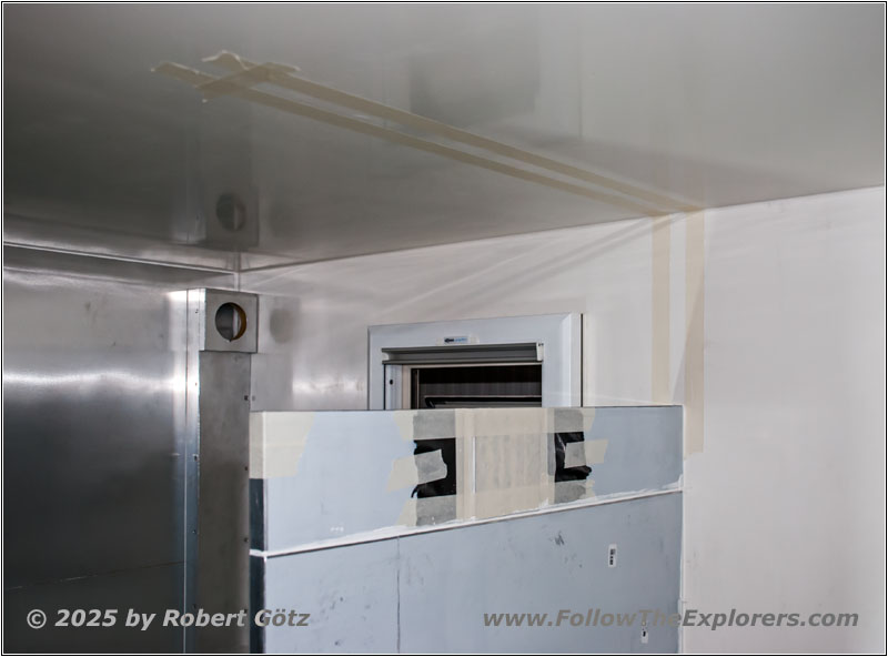 Shelter separation wall restroom and seating Shelter separation wall restroom and seating