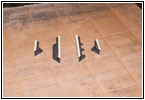 Shelter roof cable duct cover