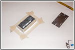 Shelter roof cable duct cover