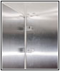 Shelter restroom cable conduit