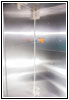 Shelter restroom cable conduit