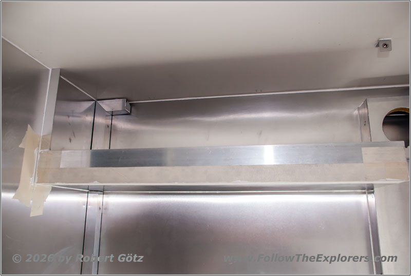Shelter restroom shelf Shelter restroom shelf