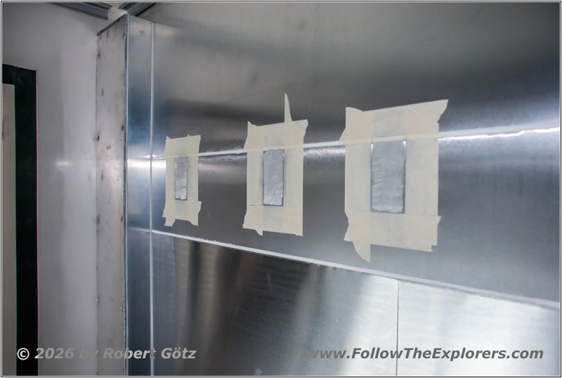 Shelter restroom coat hook support Shelter restroom coat hook support