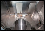 Shelter restroom heating