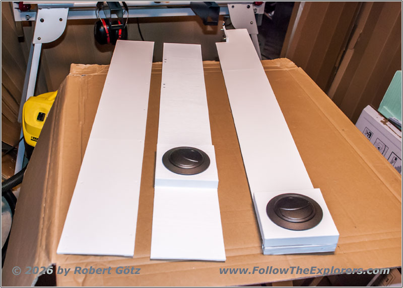 Shelter air duct foiled Shelter air duct foiled