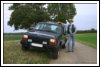 Robert Götz and his Jeep Cherokee