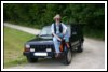 Robert Götz and his Jeep Cherokee