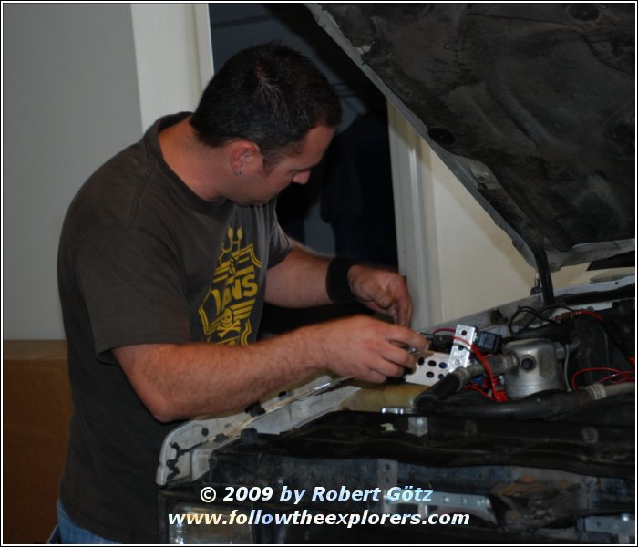 Jake from Pioneer Auto working on my S10 Jake from Pioneer Auto working on my S10