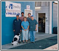 Ken, Josh, Randy, Sue, Earl and dog Ellie